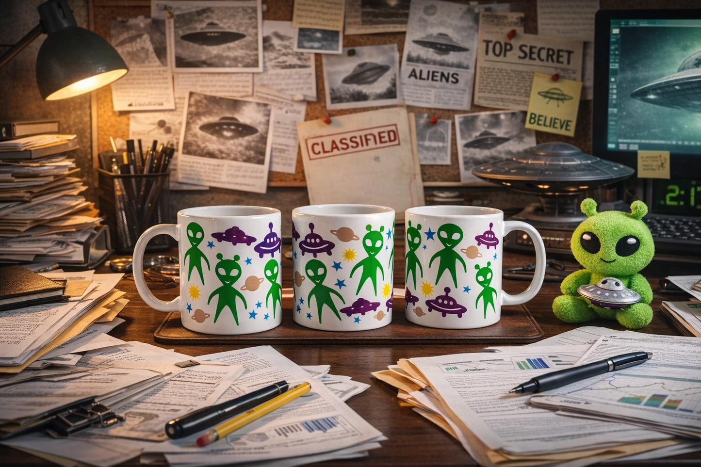 Cute Aliens Mug