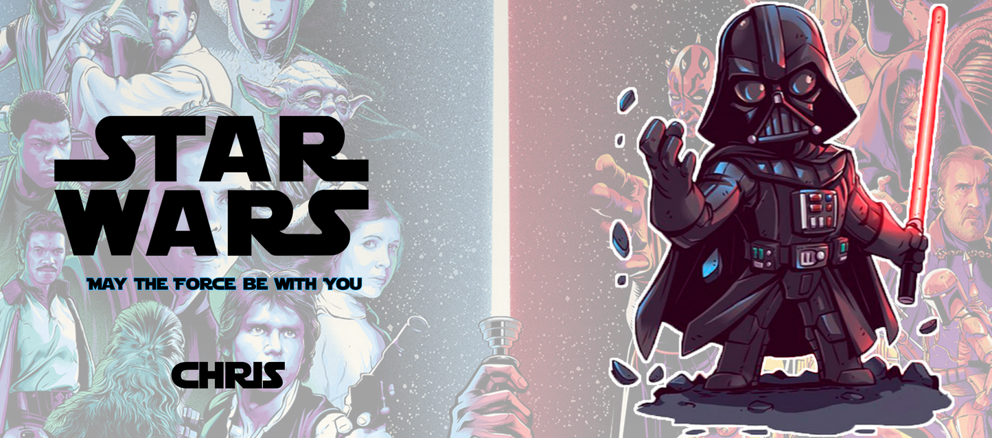 Personalised Star Wars Mug (29 Designs)