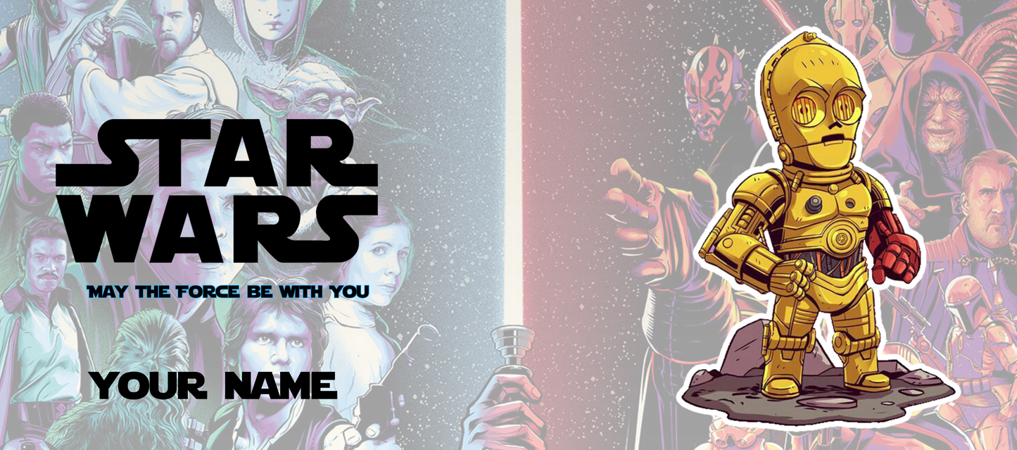Personalised Star Wars Mug (29 Designs)