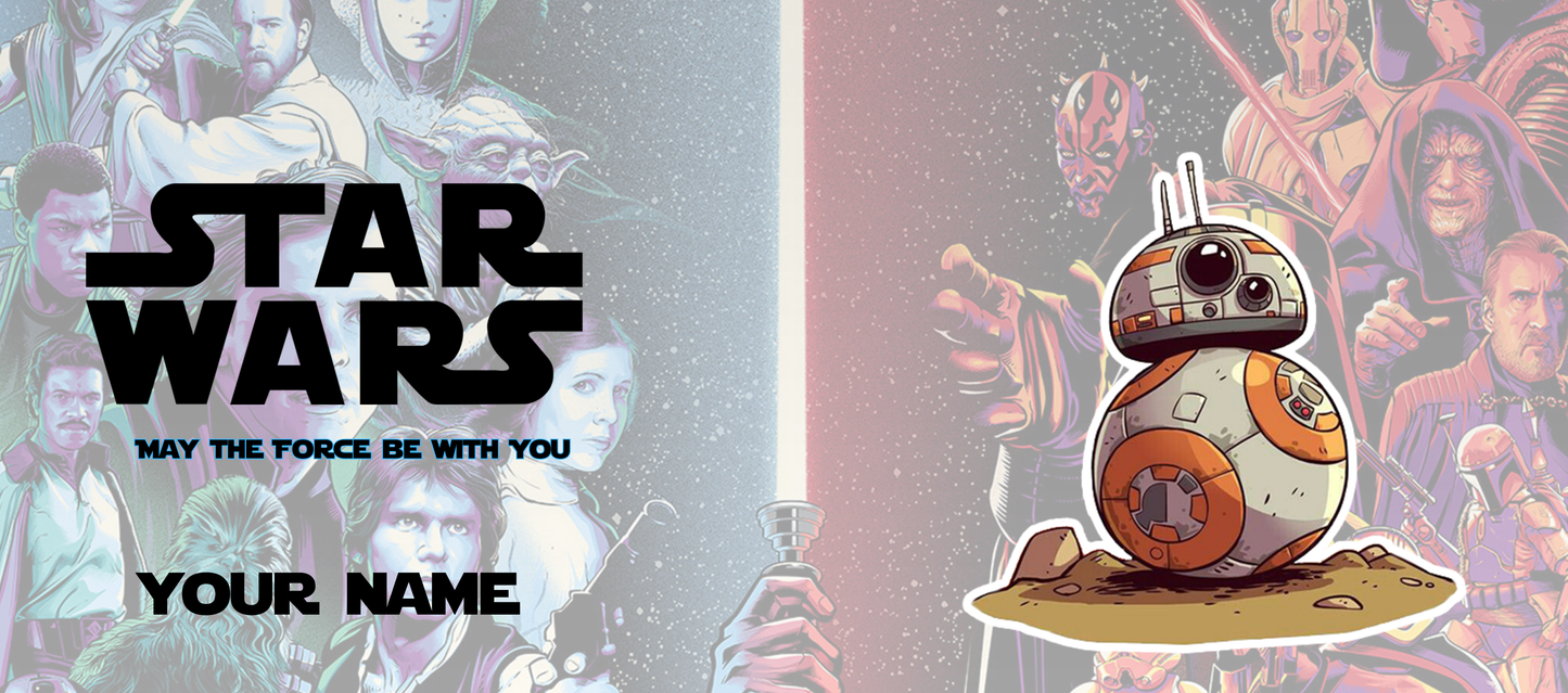 Personalised Star Wars Mug (29 Designs)