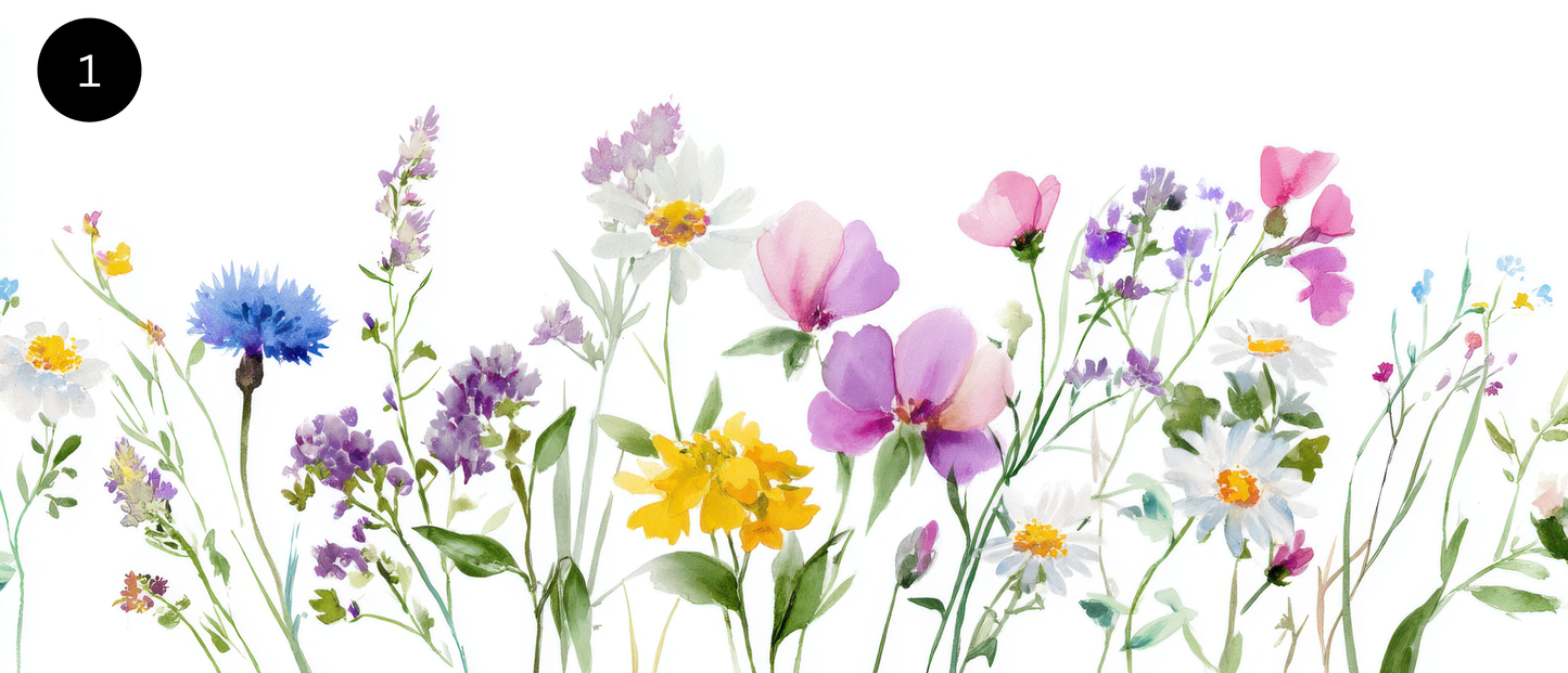 Floral Watercolour Mug
