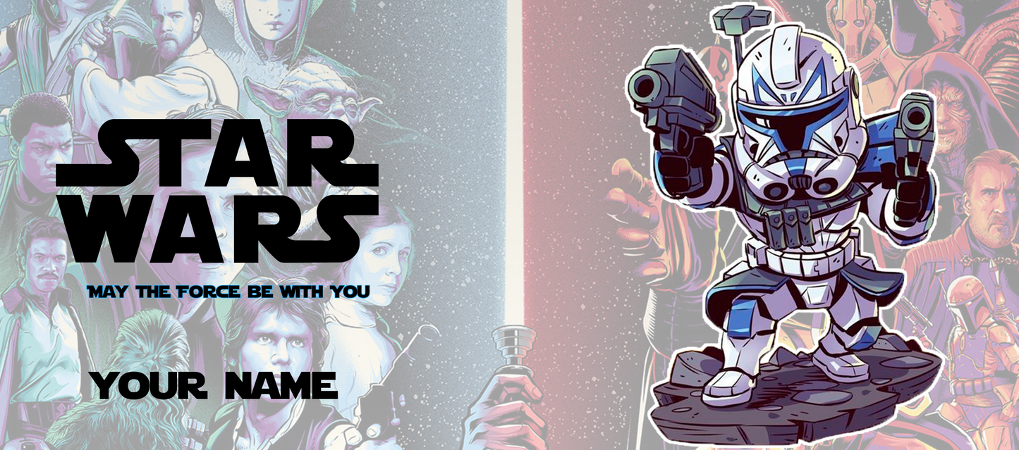 Personalised Star Wars Mug (29 Designs)