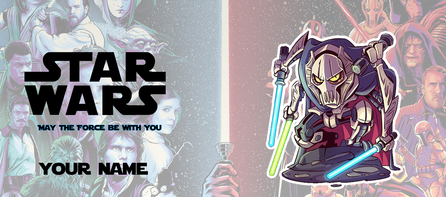 Personalised Star Wars Mug (29 Designs)