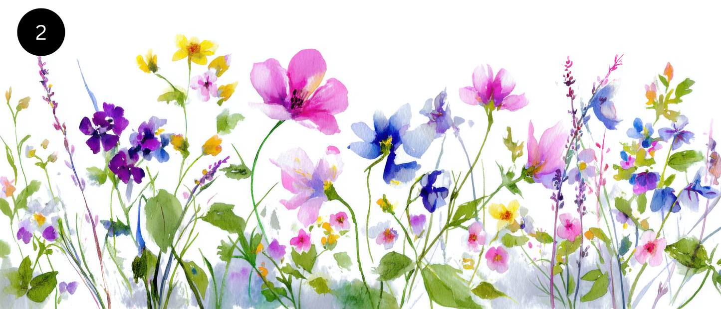 Floral Watercolour Mug