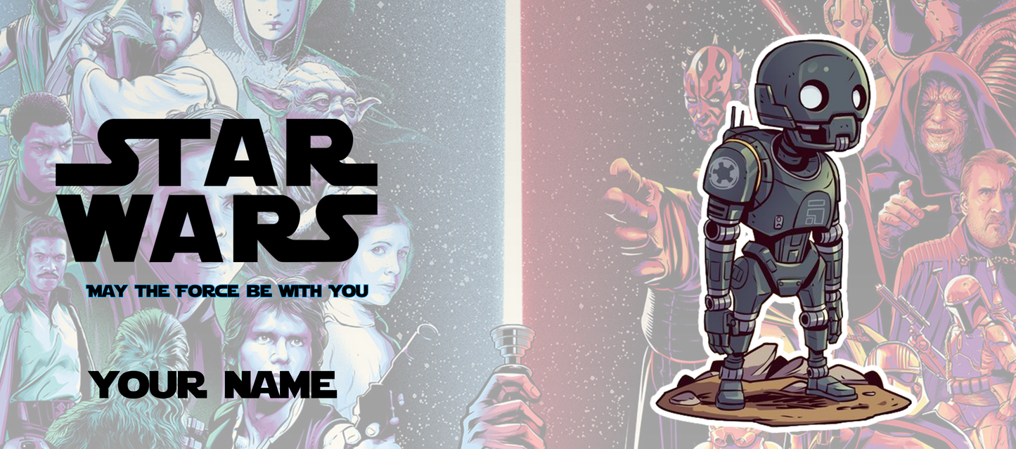 Personalised Star Wars Mug (29 Designs)