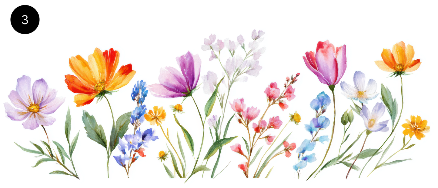 Floral Watercolour Mug
