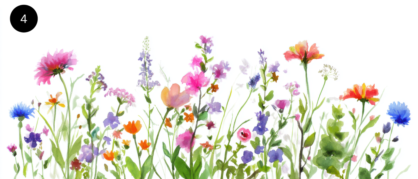 Floral Watercolour Mug