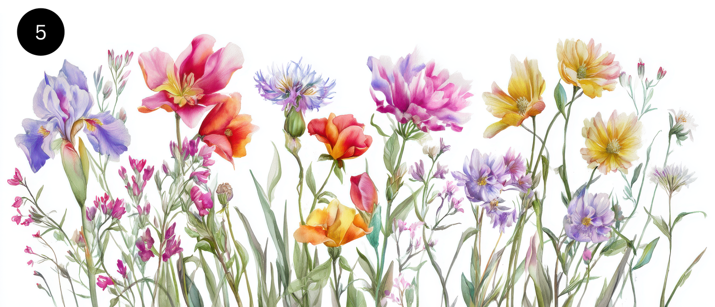 Floral Watercolour Mug