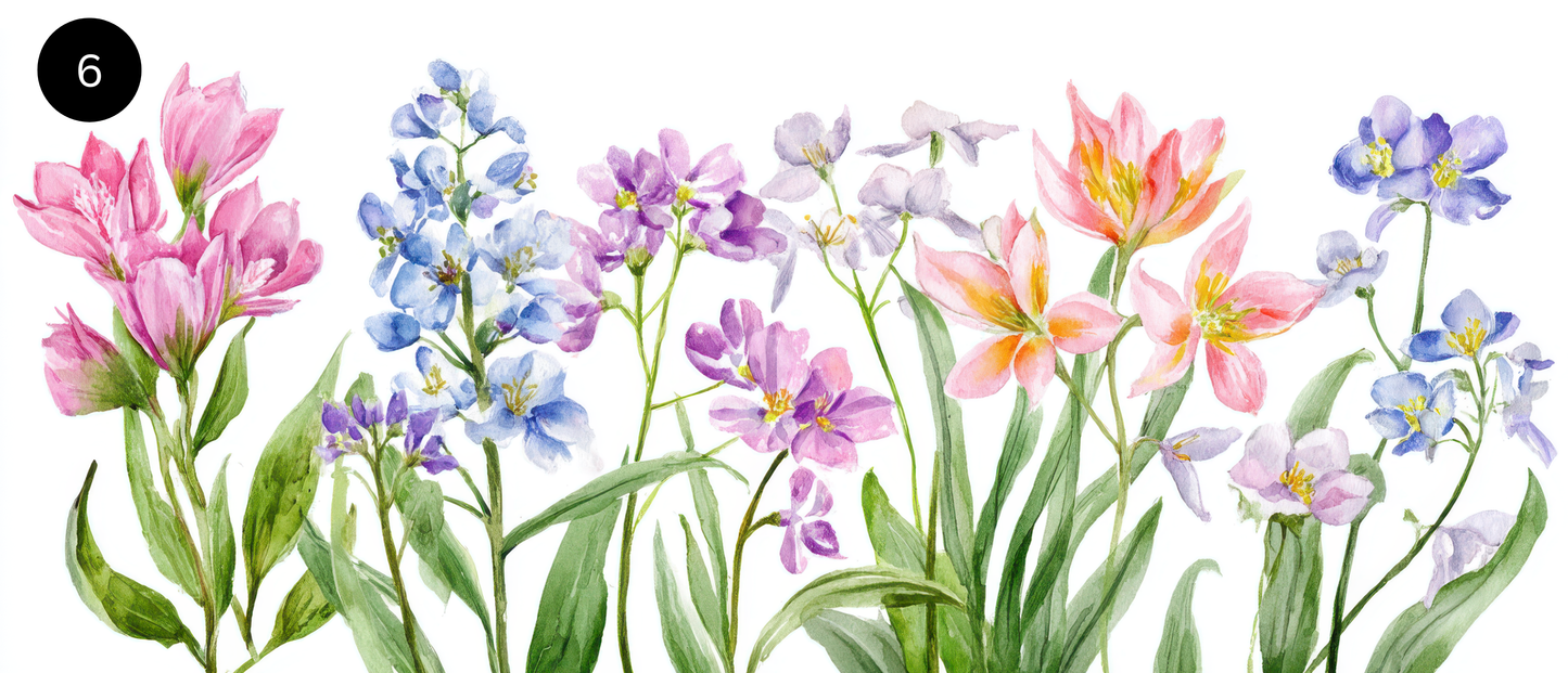 Floral Watercolour Mug