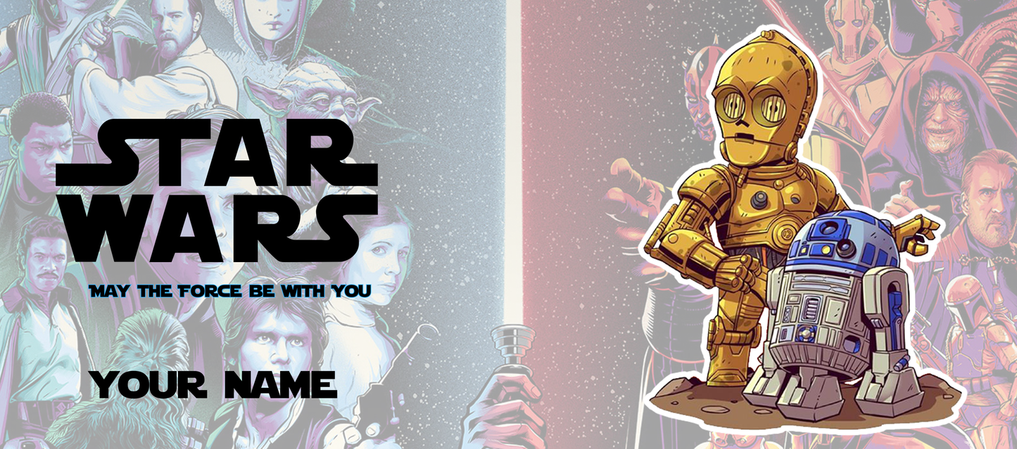 Personalised Star Wars Mug (29 Designs)