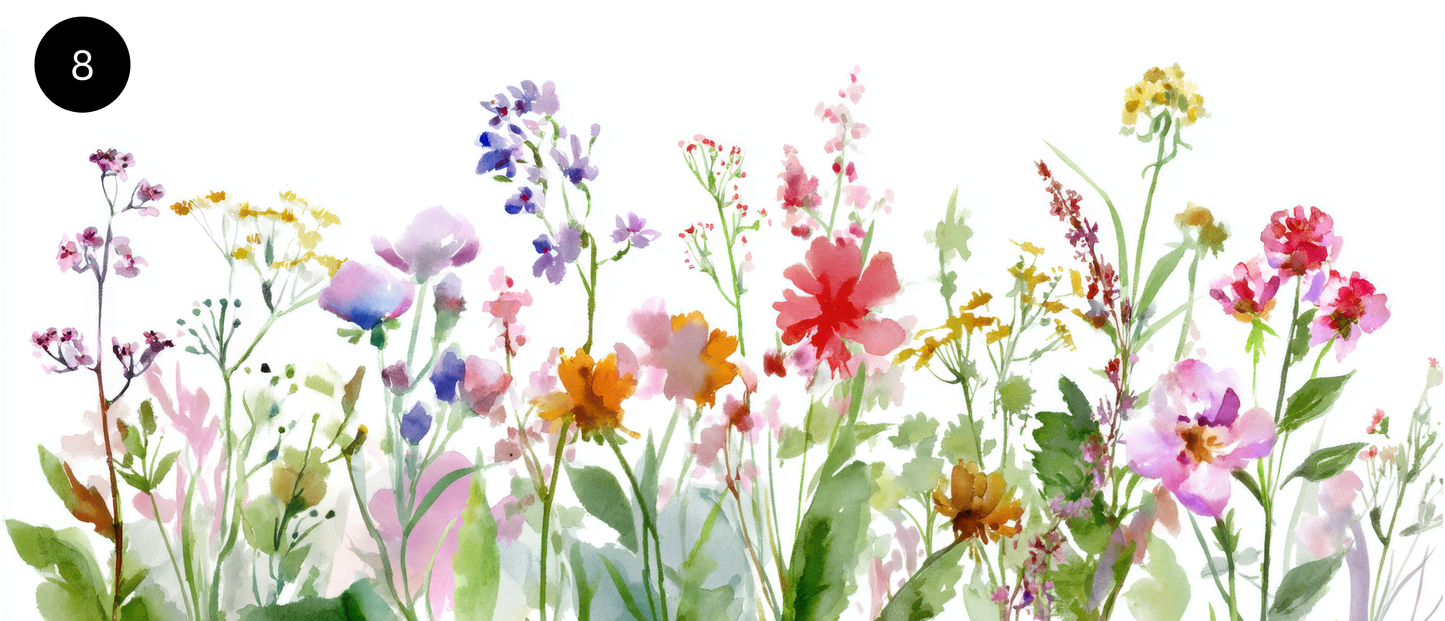 Floral Watercolour Mug