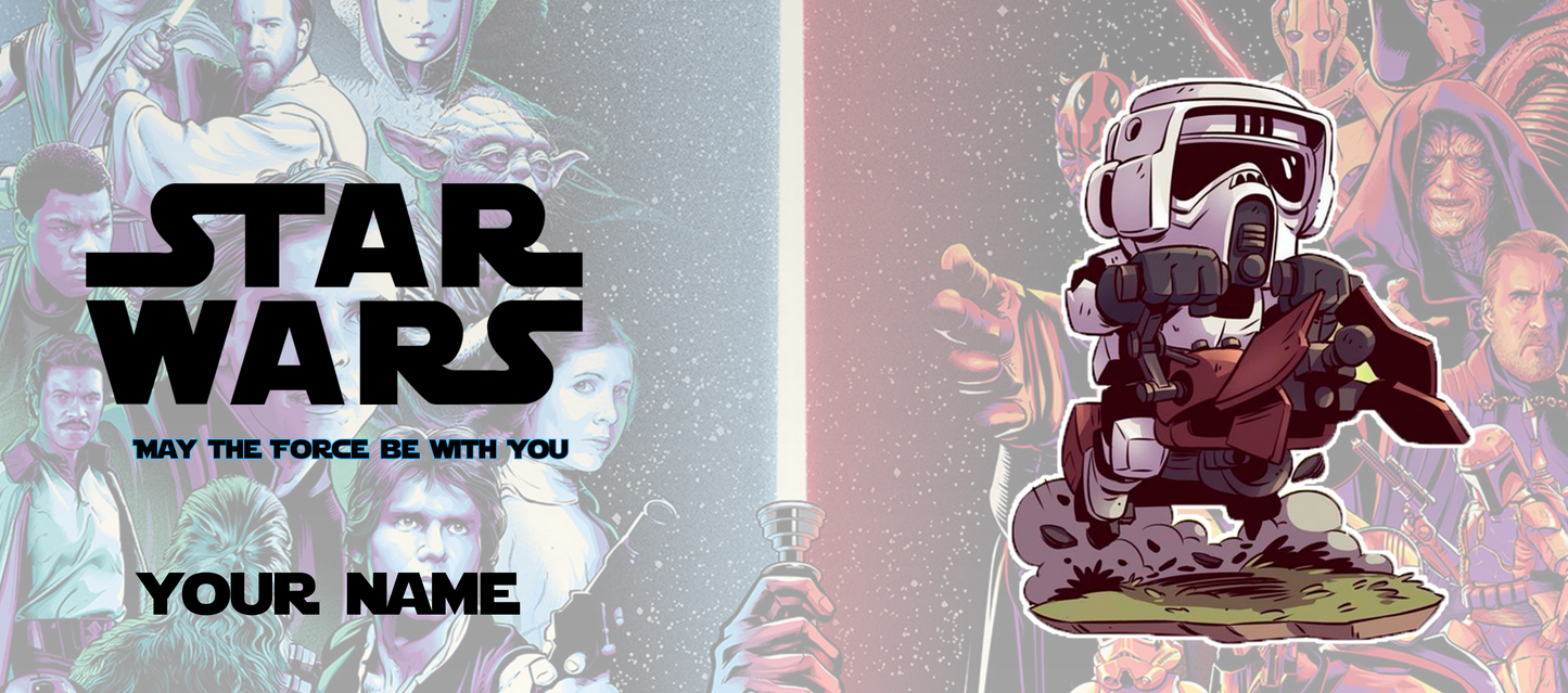 Personalised Star Wars Mug (29 Designs)