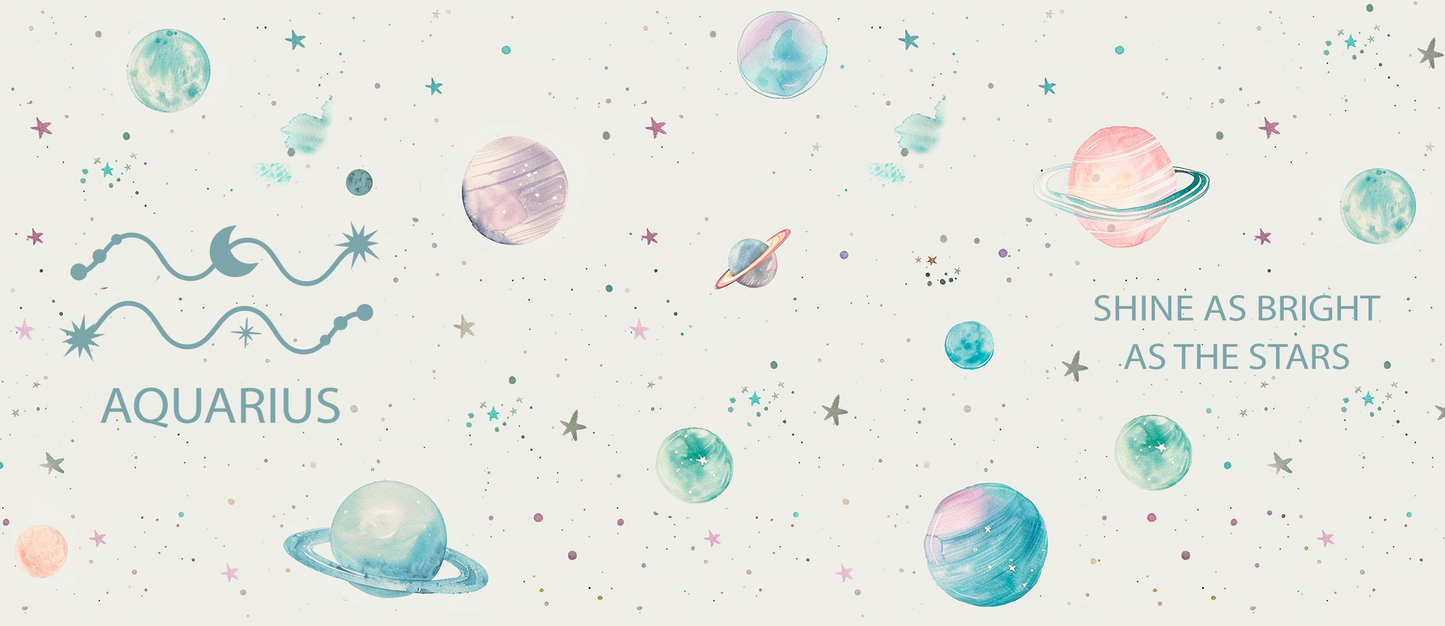 Signs of the Zodiac - White