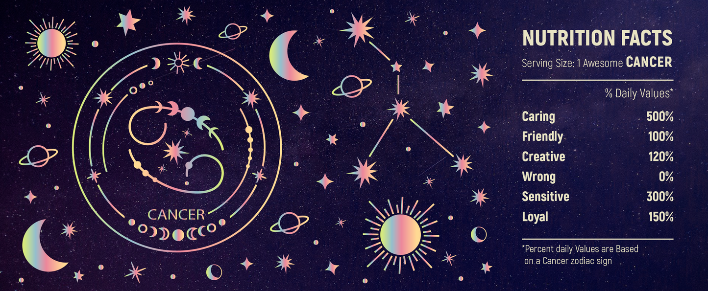 Signs of the Zodiac - Black