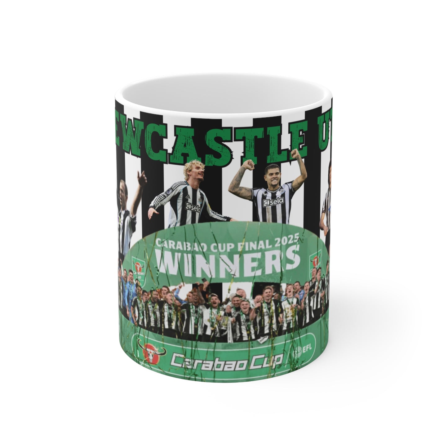 Newcastle United Carabo Cup Winners mug