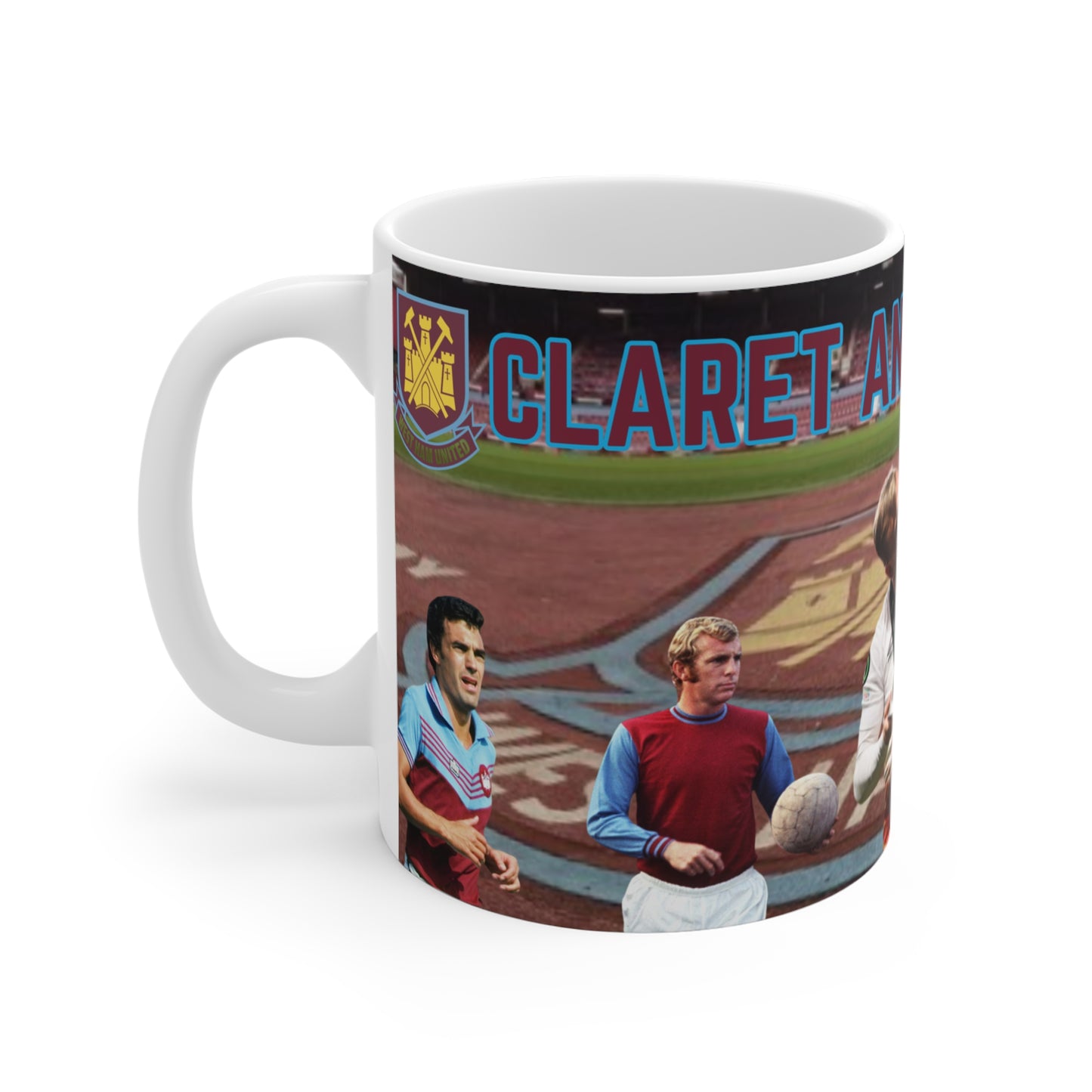 West Ham Claret and Blue Army Mug