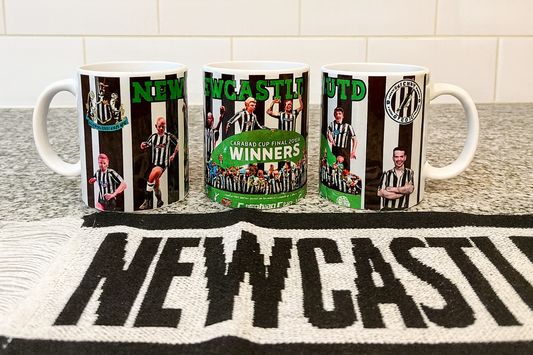 Newcastle United Carabo Cup Winners mug