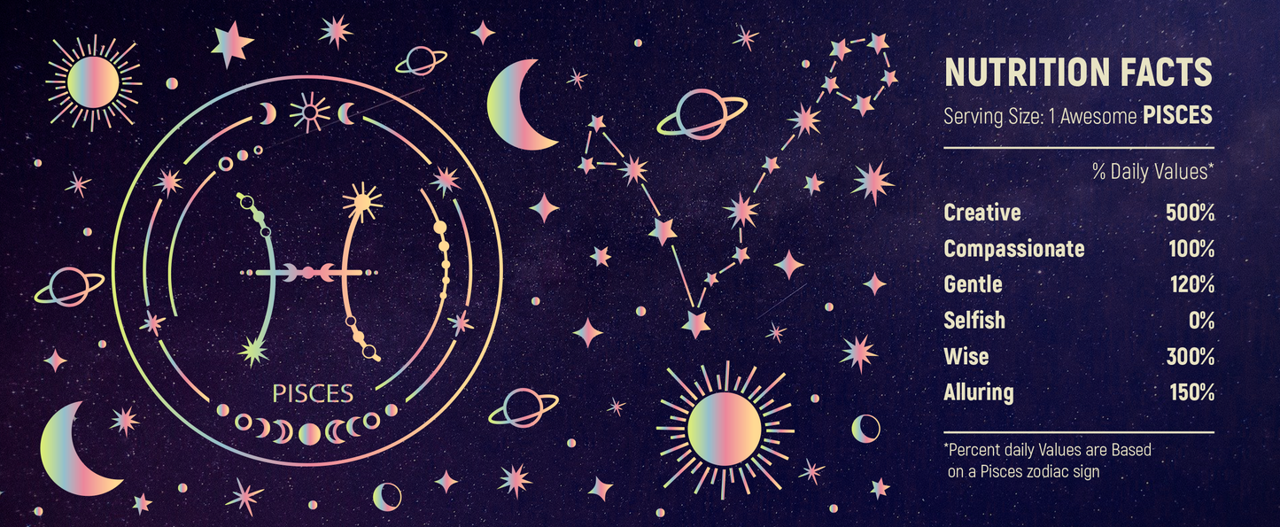Signs of the Zodiac - Black