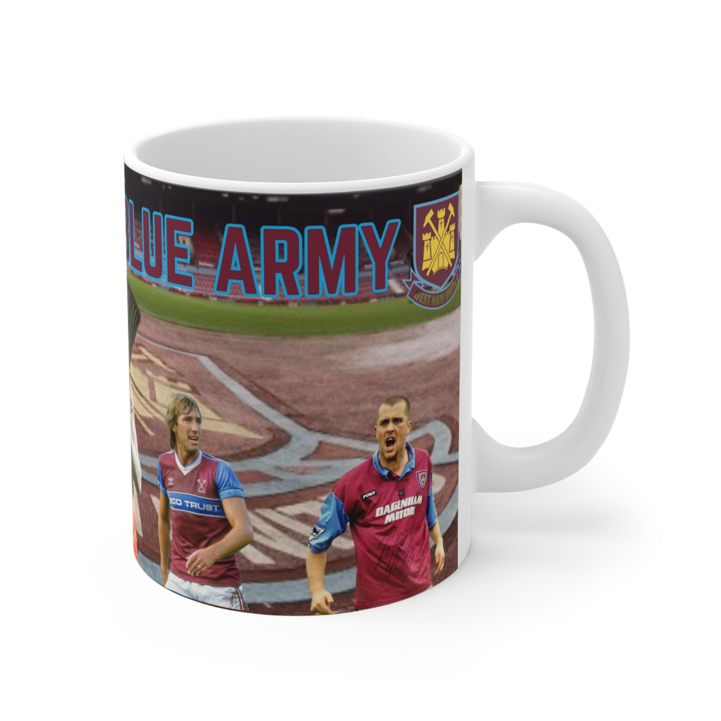 West Ham Claret and Blue Army Mug