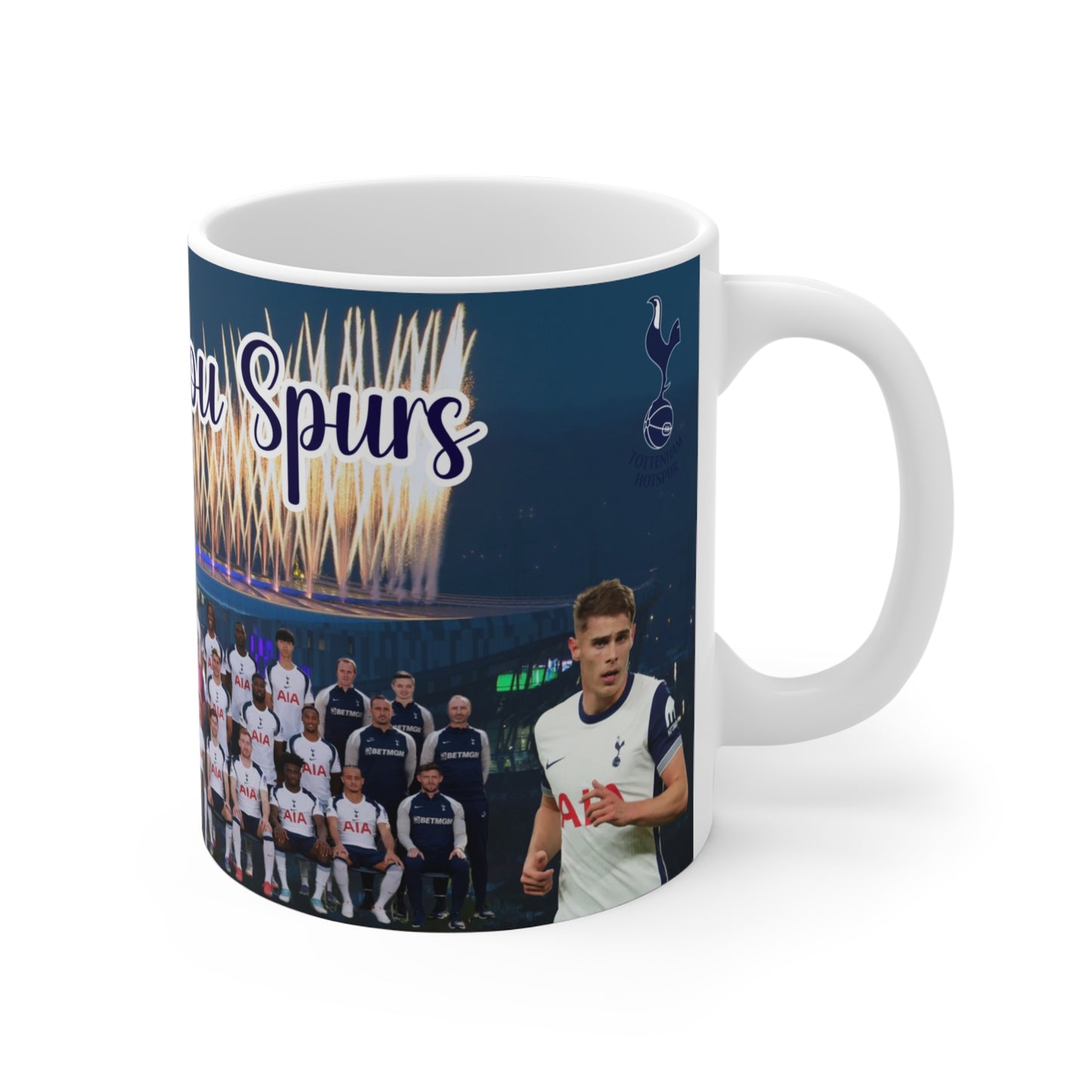 Tottenham 25/26 Squad Mug