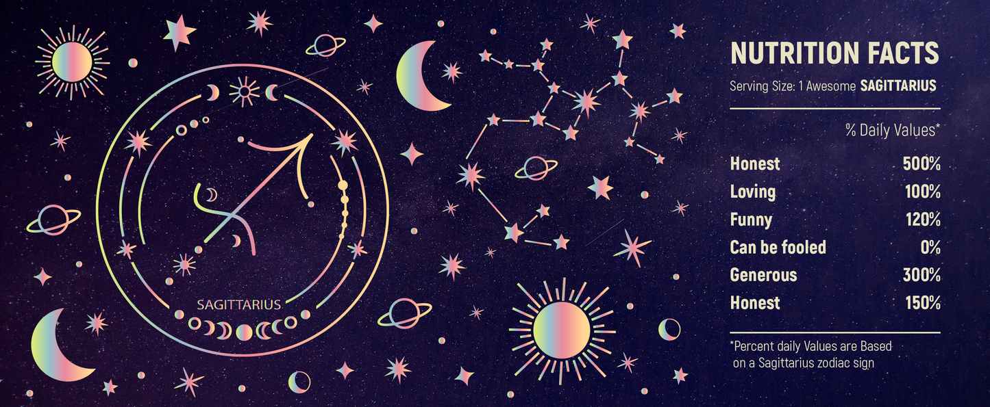 Signs of the Zodiac - Black