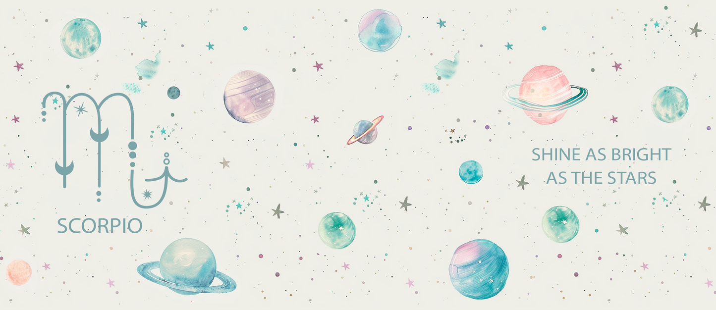 Signs of the Zodiac - White