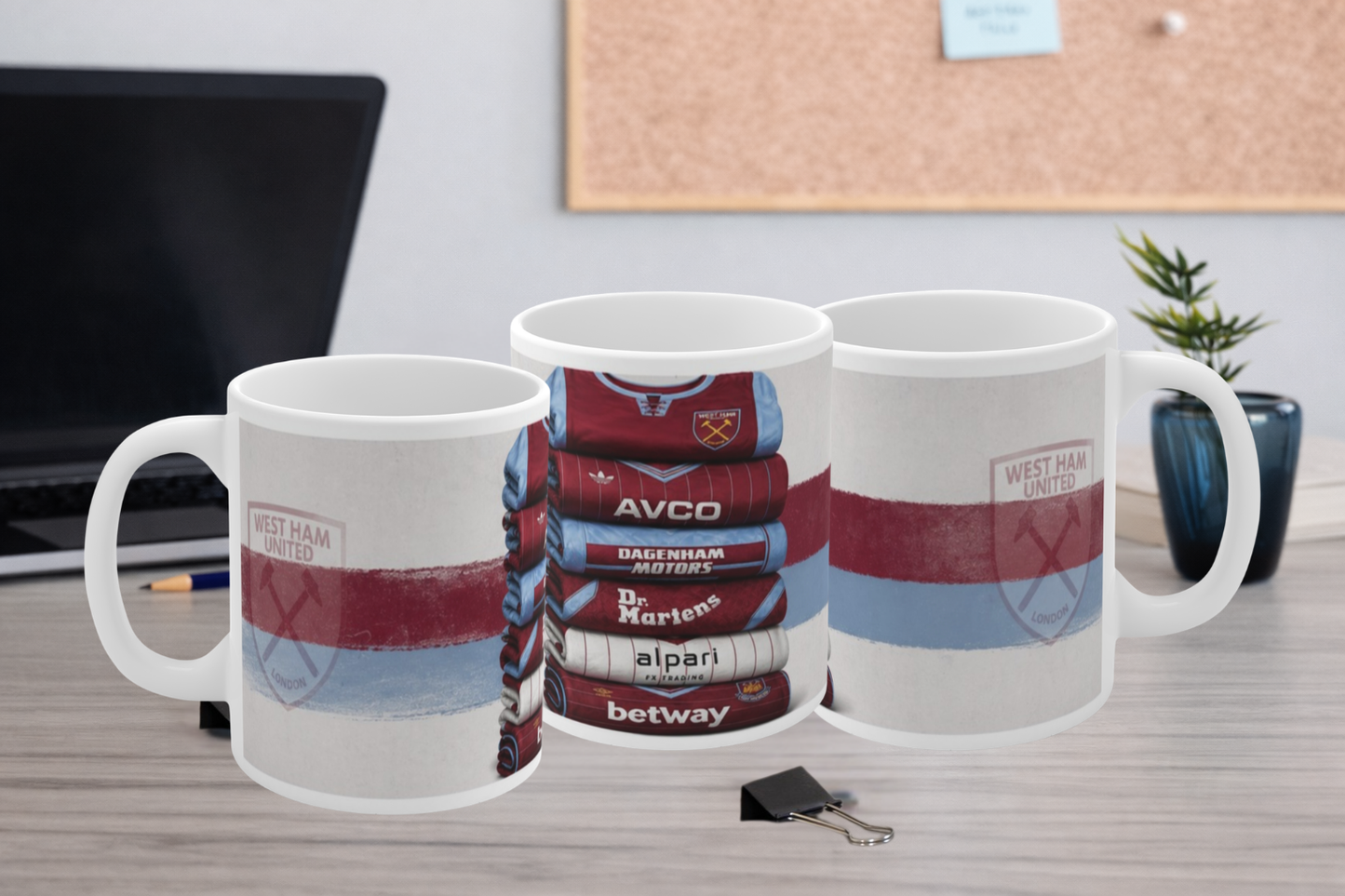 Forever Claret & Blue Mug