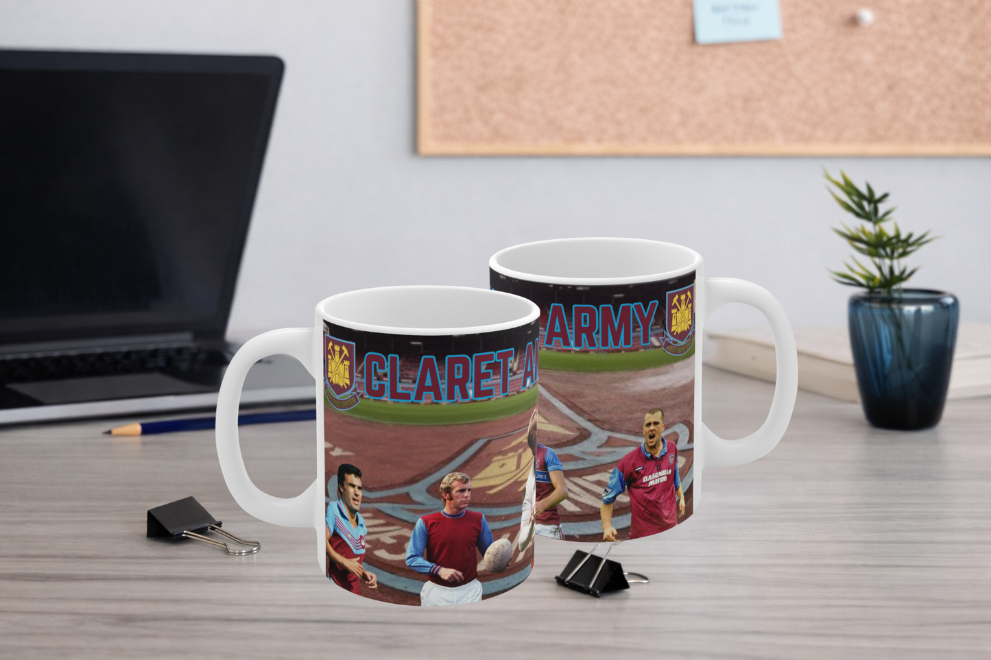 West Ham Claret and Blue Army Mug