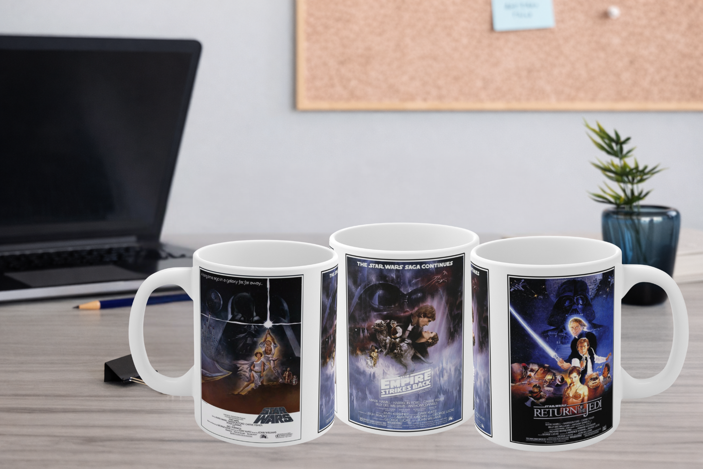 Star Wars Original Trilogy Poster Mug