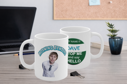 Dave Personalised Inbetweeners Insult Mug